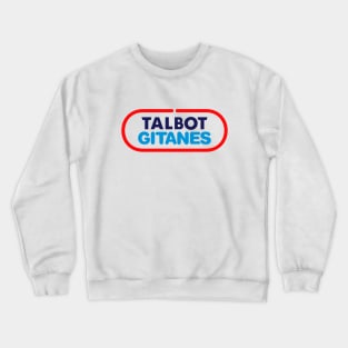 Talbot Gitanes F1 team 1981-82 - Ligier Matra, Jabouille, Laffite, Cheever, Tambay - small logo Crewneck Sweatshirt